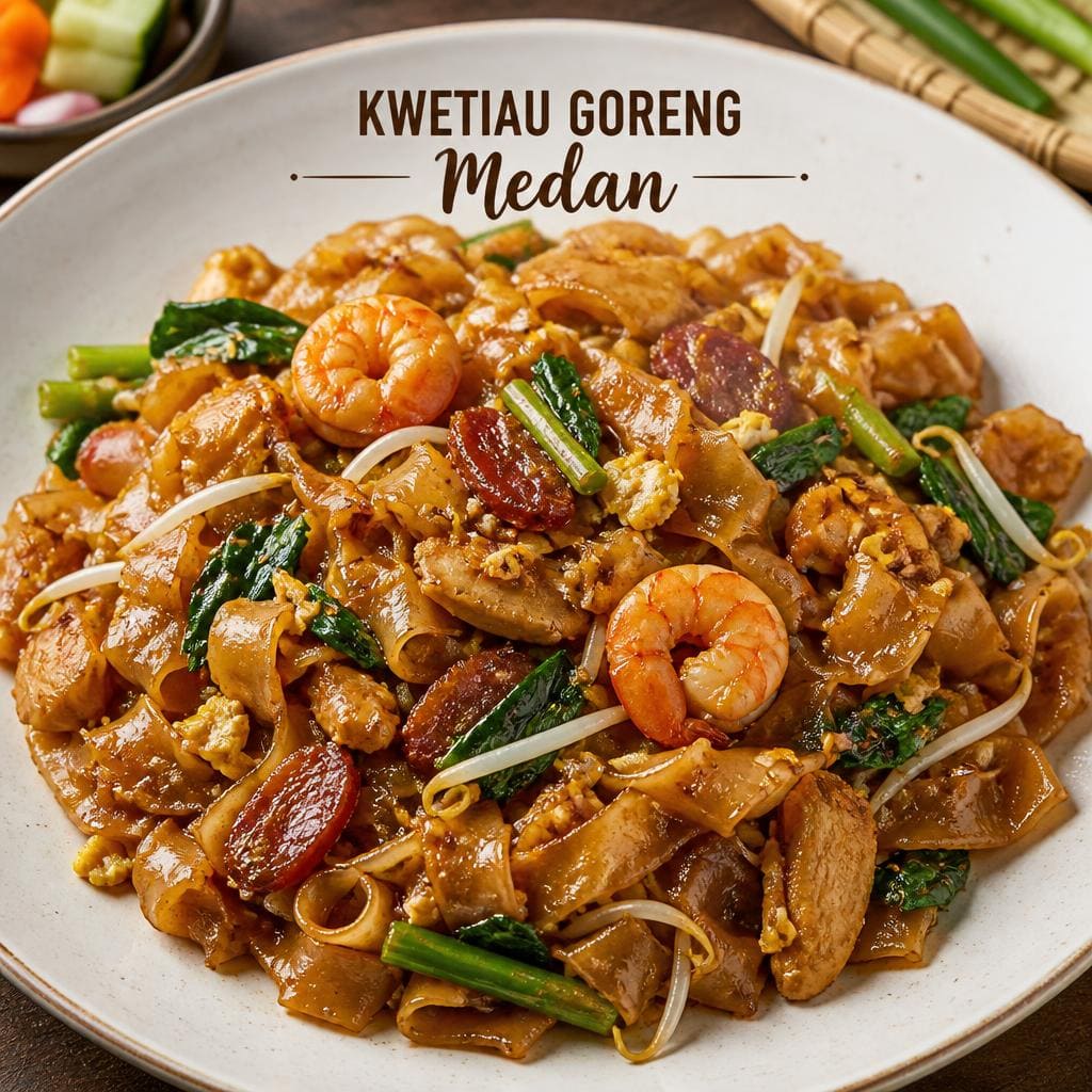 Kwetiau Goreng Medan dari Bakso Lapangan Tembak Senayan